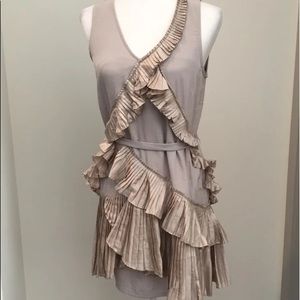 Gap ruffle dress NWT